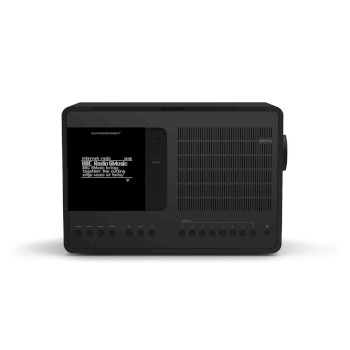 641181 Superconnect dab+/fm en internetradio zwart
