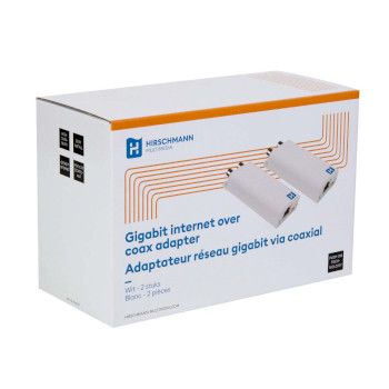 695020579 Inca 1g gigabit internet over coaxadapter set | shopconcept Verpakking foto