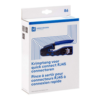 695020825 Crimpt qc cat6 krimptang voorquick connect rj45 connectoren | shopconcept Verpakking foto