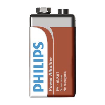 6LR61P4FV/10 Power alkaline battery 9v 4-foil pack