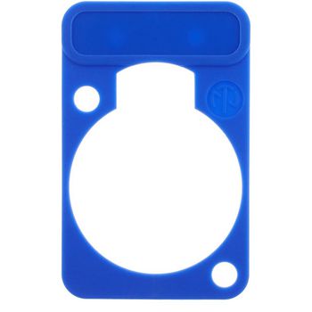NTR-DSS-6 Colour-coded marking plate blauw