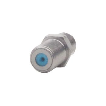 947374001 Coax-adapter xlr f-connector female - f-connector female zilver