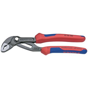 87 02 180 Multiple slip-joint gripping pliers 180 mm