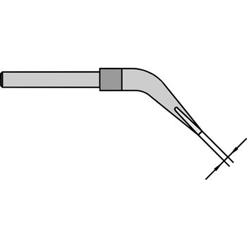 WTA-1 Tweezer soldering tip pair 1.0 mm pu=2 st