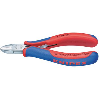 77 02 115 Side-cutting pliers small bevel