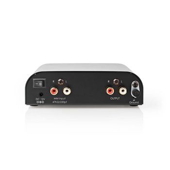 AAMP2411BK Voorversterker | input: 1x rca | output: 1x rca | 2 kanalen | phono / platenspeler | automatisch | z Product foto