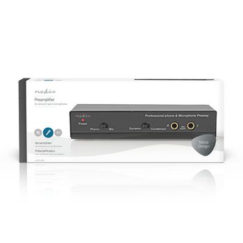 AAMP2420BK Professionele voorversterker | microfoon | phono Verpakking foto