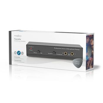 AAMP2420BK Professionele voorversterker | microfoon | phono Verpakking foto