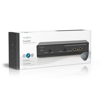 AAMP2420BK Professionele voorversterker | microfoon | phono Verpakking foto