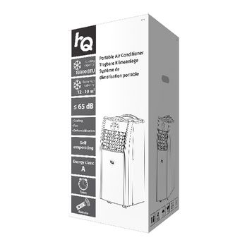 AC-P10 Mobiele airconditioner 10000 btu energy class a Verpakking foto