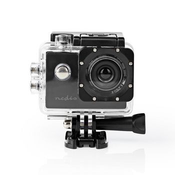 ACAM04BK Action cam | 720p@30fps | 5 mpixel | waterbestendig tot: 30.0 m | 90 min | mounts inbegrepen | zwart