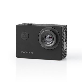 ACAM04BK Action cam | 720p@30fps | 5 mpixel | waterbestendig tot: 30.0 m | 90 min | mounts inbegrepen | zwart Product foto