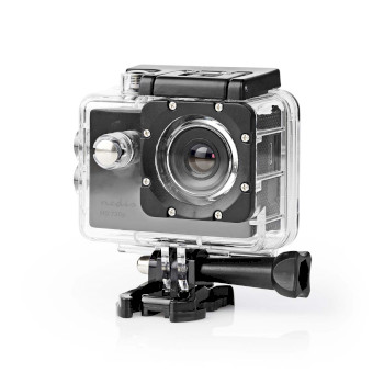 ACAM04BK Action cam | 720p@30fps | 5 mpixel | waterbestendig tot: 30.0 m | 90 min | mounts inbegrepen | zwart Product foto