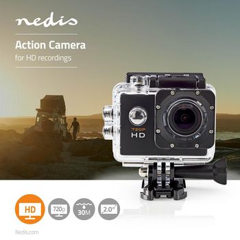 ACAM10BK Actioncam | hd 720p | waterdichte behuizing Product foto