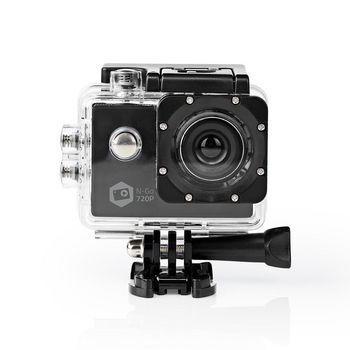 ACAM11BK Action cam | enkel scherm | 720p@30fps | 5 mpixel | waterbestendig tot: 30.0 m | 90 min | wi-fi | ap