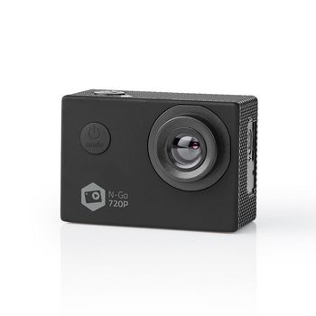 ACAM11BK Action cam | enkel scherm | 720p@30fps | 5 mpixel | waterbestendig tot: 30.0 m | 90 min | wi-fi | ap Product foto