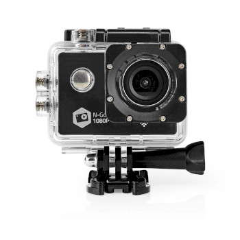 ACAM21BK Action cam | 1 scherm | 1080p@30fps | 12 mpixel | waterbestendig tot: 30.0 m | 90 min | wi-fi | app 