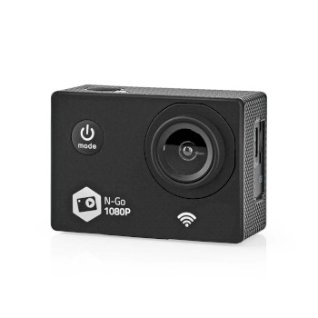 ACAM21BK Action cam | 1 scherm | 1080p@30fps | 12 mpixel | waterbestendig tot: 30.0 m | 90 min | wi-fi | app  Product foto