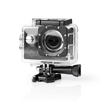 ACAM41BK Action cam | enkel scherm | 4k@30fps | 16 mpixel | waterbestendig tot: 30.0 m | 90 min | wi-fi | app Product foto