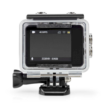 ACAM51BK Action cam | dubbel scherm | 4k@30fps | 16 mpixel | waterbestendig tot: 30.0 m | 90 min | wi-fi | ap Product foto