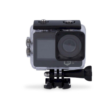 ACAM71BK Action cam | dubbel scherm | 5k@30fps | 16 mpixel | waterbestendig tot: 30.00 m | 80 min | wi-fi | a