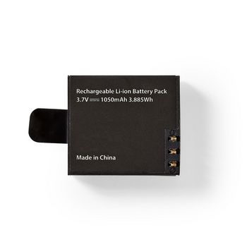 ACBT10BK Reservebatterij actiecamera | 1050 mah | max. 70 minuten | 3,7 v Product foto