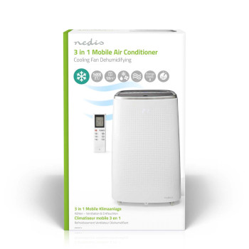 ACMB1WT14 Mobiele airconditioner | 14000 btu | 120 m³ | 3 snelheden | afstandsbediening | uitschakeltimer  foto