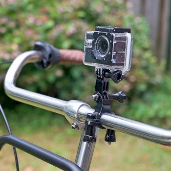 ACMK03 Action cam mount | fietsstuur | zwart Product foto