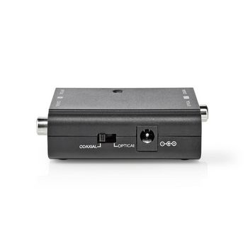 ACON2507BK Digitale audioconverter | 2-wegs | input: 1x s/pdif (rca) female / 1x toslink female | output: 1x s/ Product foto