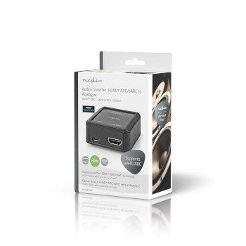 ACON3415AT Digitale audioconverter | 1-weg | input: hdmi™ input | output: 2x (2x rca female) / 3.5 mm | a Verpakking foto
