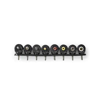 ACPA109 Universele ac-stroomadapter | 18 w | 3 - 12 v dc | 1.10 m | 1.5 a | 8 plug(s) | zwart Product foto