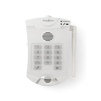ALRMPD10WT2 Persoonlijk alarm met belknop | belknop | afstandbestuurbaar | wit