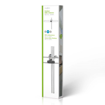 ANORDAB10ME Dab+-antenne voor buiten | passief | ontvangstbereik: 0-50 km | versterking: 4 db | aluminium Verpakking foto