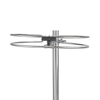 ANORFM10ME Buitenantenne | ontvangstbereik: 0-15 km | versterking: 4 db | aluminium Product foto
