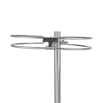 ANORFM10ME Buitenantenne | ontvangstbereik: 0-15 km | versterking: 4 db | aluminium Product foto