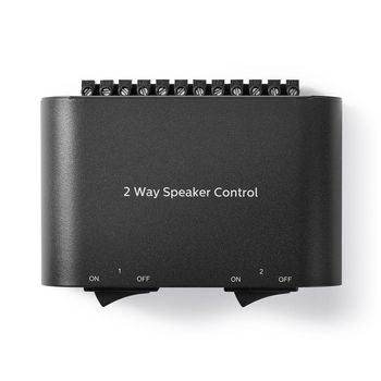 ASWI2612BK Speaker control box | 2 poort(en) | terminal schroeven | luidspreker impedantie: 4-16 ohm | maximale Product foto