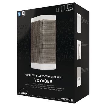 AVSP3200-01 Bluetooth-speaker 2.0 voyager 20 w wit/antraciet Verpakking foto