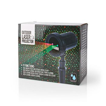 AXY000600 Laser op steker 9standen