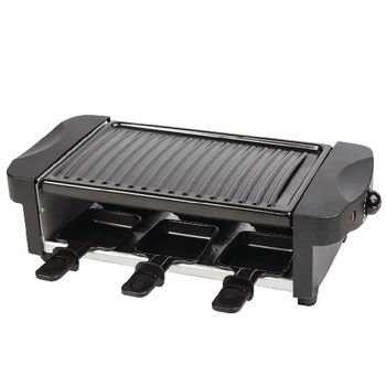 AZ-FC30 Raclette-grill 6 personen 1000 w zwart Product foto