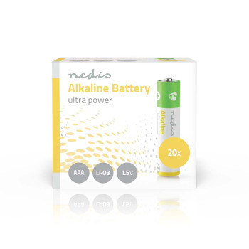 BAAKLR0320BX Alkaline-batterij aaa | 1.5 v dc | 20-pak Verpakking foto