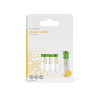 BAAKLR034BL Alkaline-batterij aaa | 1.5 v dc | 4-blister