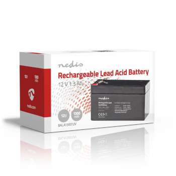 BALA130012V Oplaadbare loodaccu | lead-acid | oplaadbaar | 12 v | 1300 mah Verpakking foto