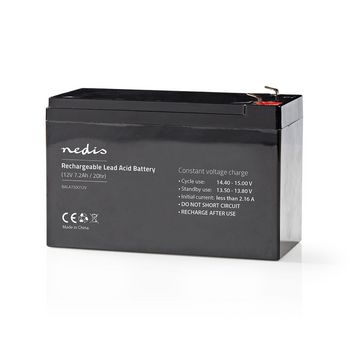 BALA720012V Oplaadbare loodaccu | lead-acid | oplaadbaar | 12 v | 7200 mah Product foto