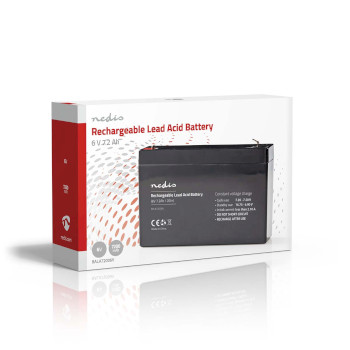 BALA72006V Oplaadbare loodaccu | lead-acid | oplaadbaar | 6 v | 7200 mah Verpakking foto