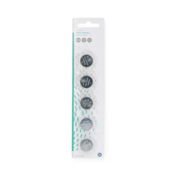 BALCR16325BL Lithium knoopcel batterij cr1632 | 3 v dc | voorgeladen | 5-pak