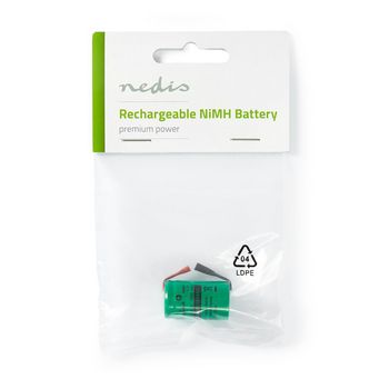 BANM11520SC Oplaadbare nimh-batterij | 1.2 v dc | oplaadbaar | 1000 mah | voorgeladen | 1-polybag | n/a | soldee  foto