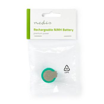 BANM1170SC2 Oplaadbare nimh-batterij | 2.4 v dc | oplaadbaar | 250 mah | voorgeladen | 1-polybag | n/a | soldeer  foto