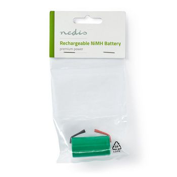 BANM242400SC1 Oplaadbare nimh-batterij | 1.2 v dc | oplaadbaar | 2400 mah | voorgeladen | 1-polybag | n/a | soldee  foto