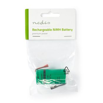 BANM40R14ZSC Oplaadbare nimh-batterij | 1.2 v dc | oplaadbaar | 4000 mah | voorgeladen | 1-polybag | n/a | soldee  foto