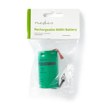 BANM805020SC Oplaadbare nimh-batterij | 1.2 v dc | oplaadbaar | 8000 mah | voorgeladen | 1-polybag | n/a | soldee  foto